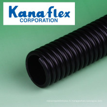 Kanaflex à l&#39;abrasion industrielle et un tuyau d&#39;aspiration résistant à la chaleur dans de nombreuses tailles. Fabriqué au Japon (flexible flexible en PVC)